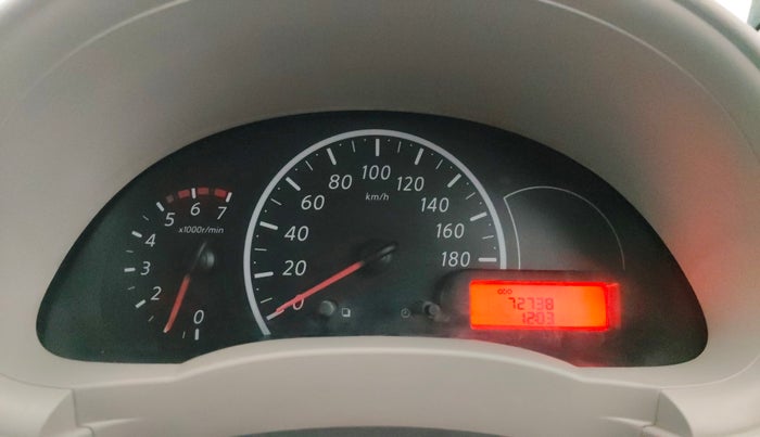 2013 Nissan Micra XV PETROL, Petrol, Manual, 72,732 km, Odometer Image