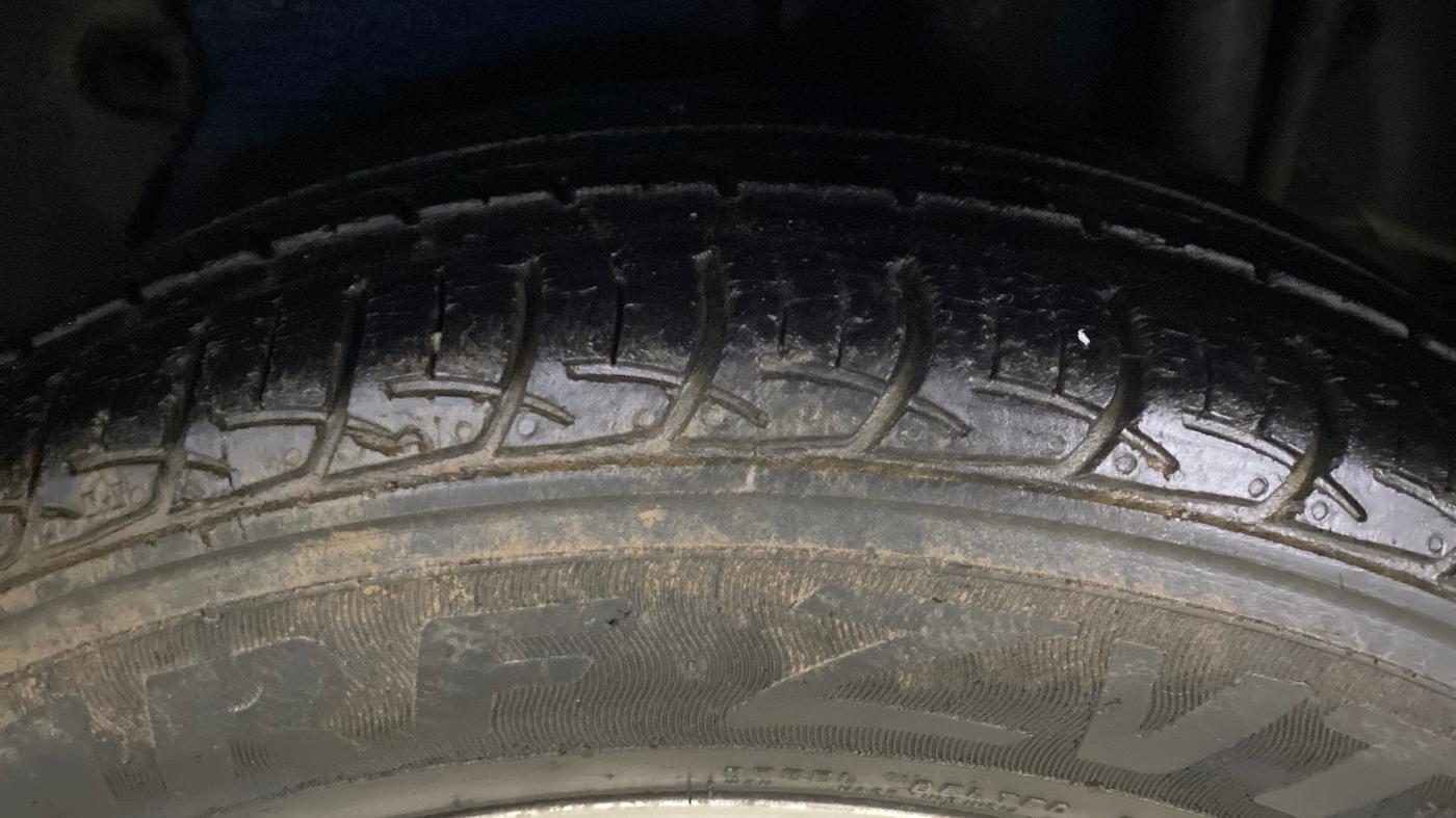 2015 Tata Zest XT PETROL, Petrol, Manual, 42,277 km, Left Rear Tyre Tread