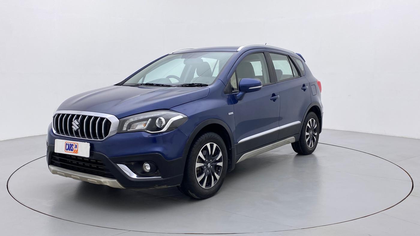 2018 Maruti S Cross ALPHA SHVS, Diesel, Manual, 46,247 km, Left Front Diagonal