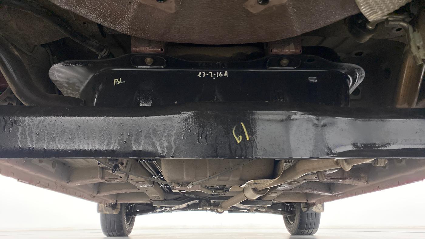 2016 Mahindra Kuv100 K4 D 6 STR, Diesel, Manual, 37,702 km, Rear Underbody