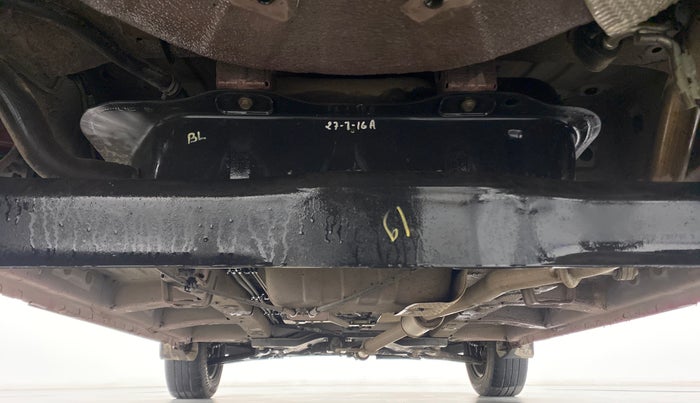2016 Mahindra Kuv100 K4 D 6 STR, Diesel, Manual, 37,702 km, Rear Underbody
