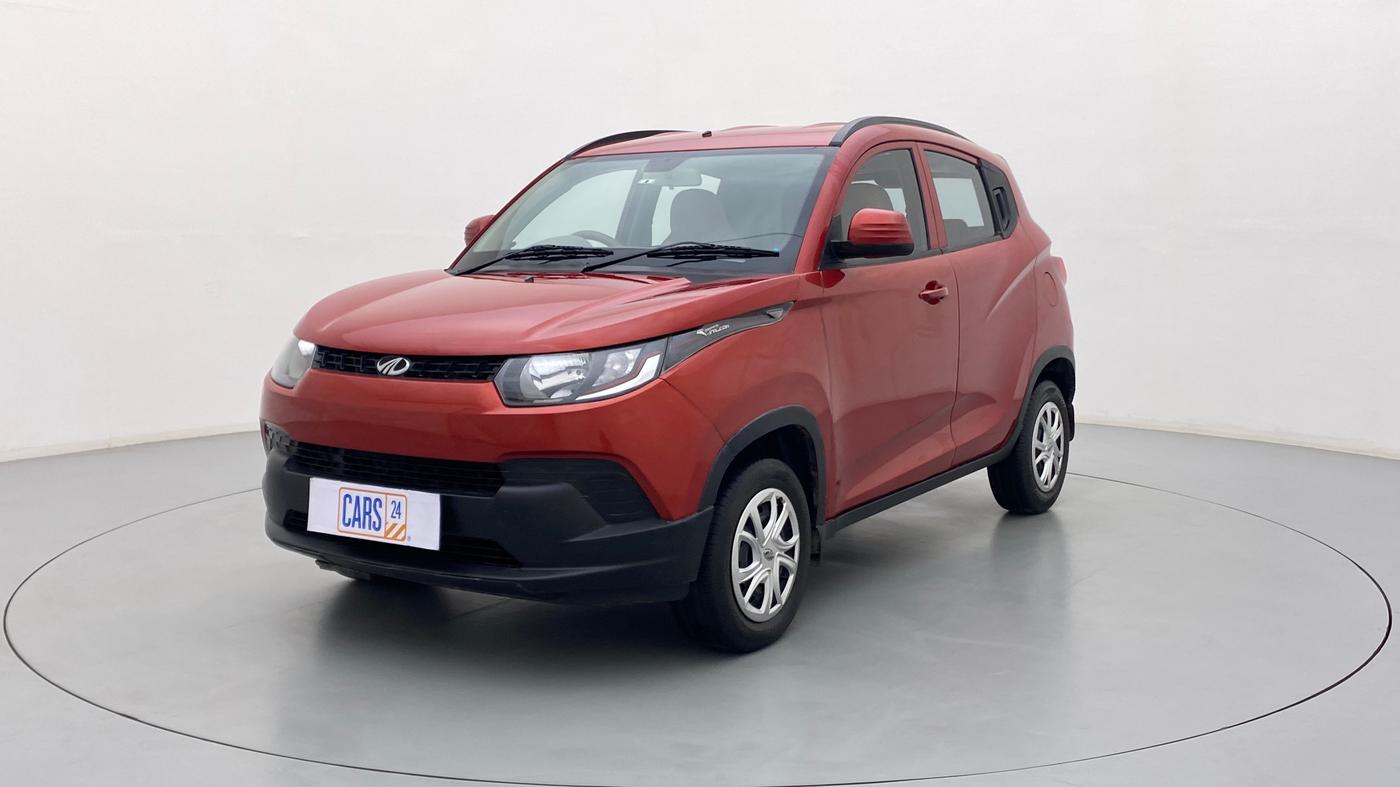 2016 Mahindra Kuv100 K4 D 6 STR, Diesel, Manual, 37,702 km, Left Front Diagonal