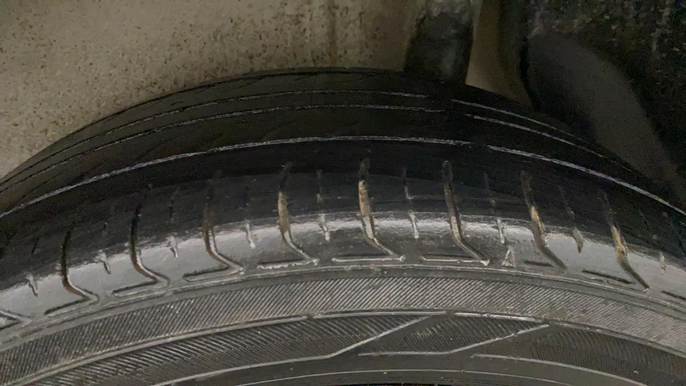 2024 Maruti IGNIS ALPHA 1.2 AMT, Petrol, Automatic, 70,014 km, Left Rear Tyre Tread