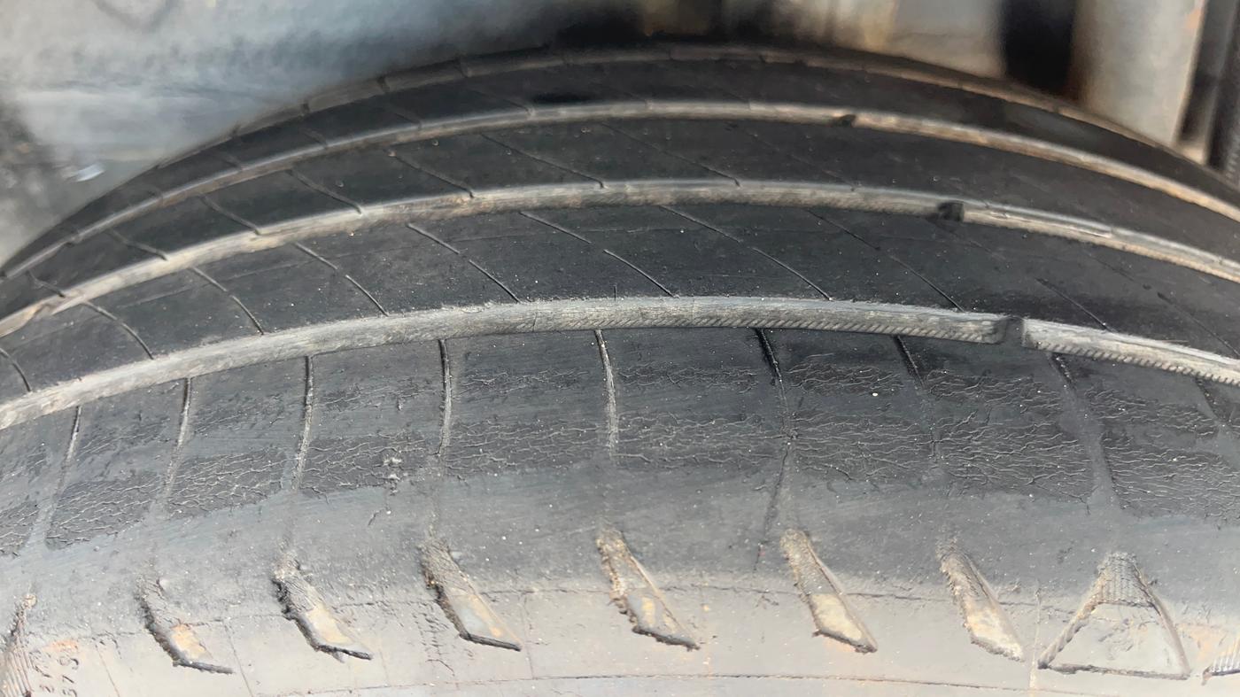 2018 Toyota YARIS G CVT, Petrol, Automatic, 76,889 km, Left Rear Tyre Tread