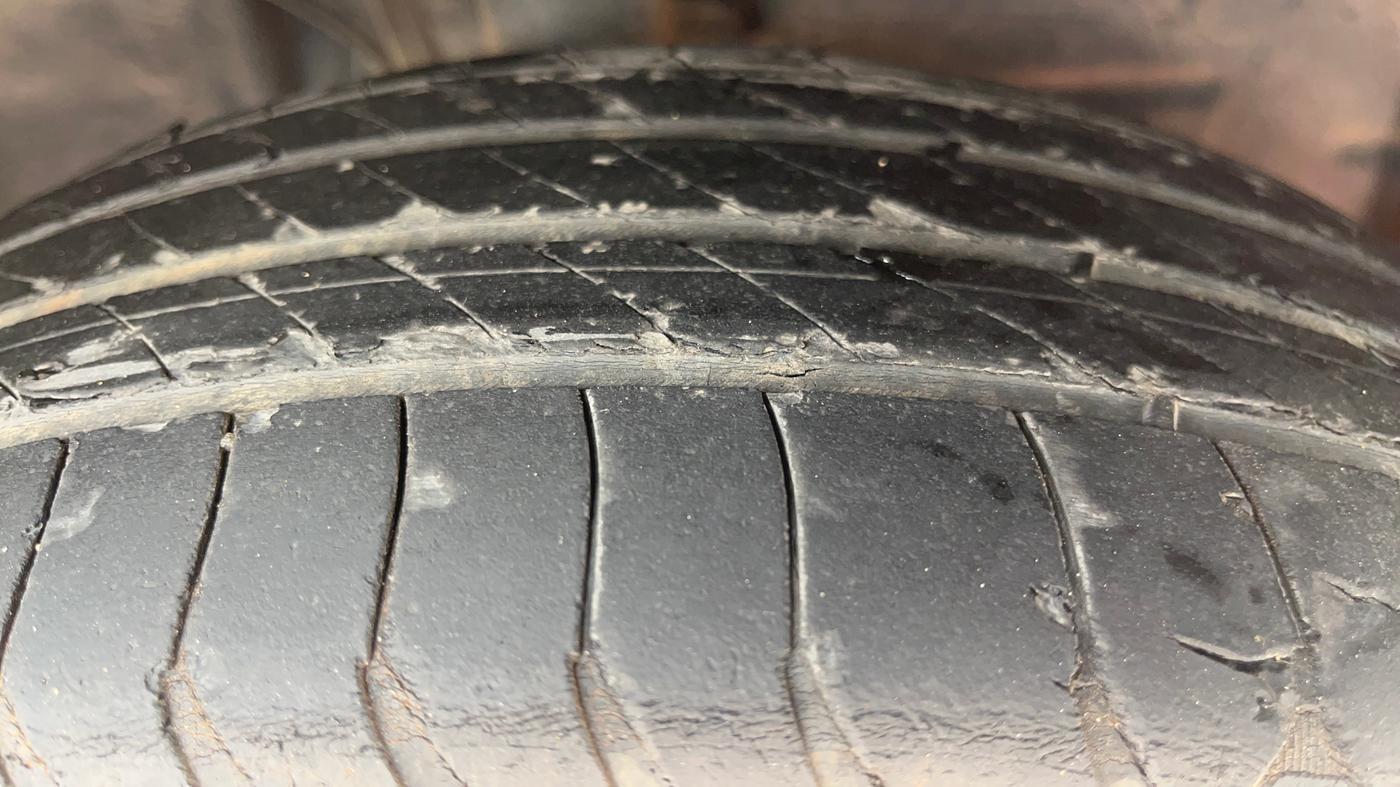 2018 Toyota YARIS G CVT, Petrol, Automatic, 76,889 km, Right Front Tyre Tread