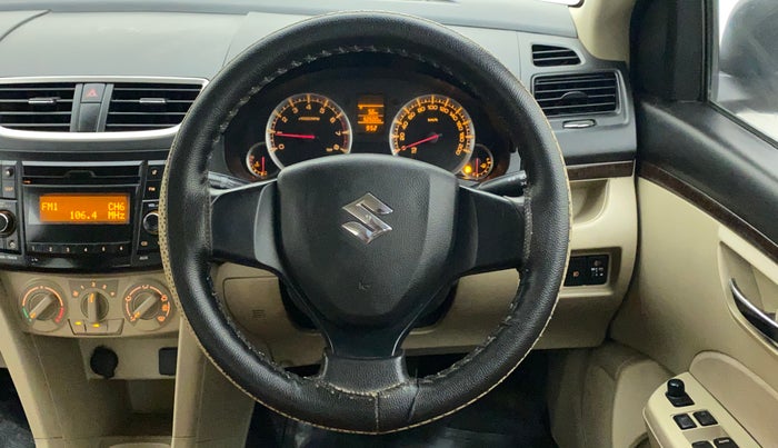 2016 Maruti Swift Dzire VXI, Petrol, Manual, 50,500 km, Steering Wheel Close Up