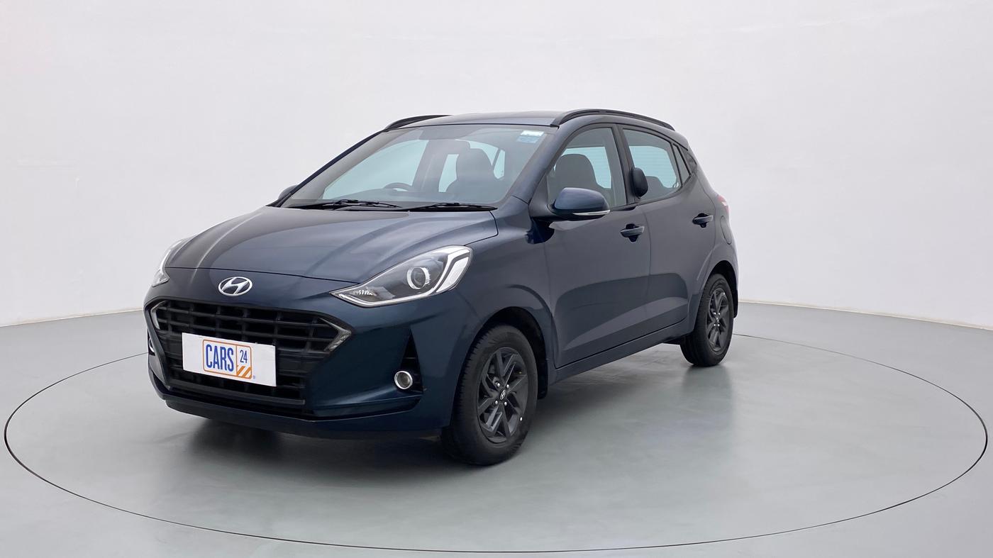 2019 Hyundai GRAND I10 NIOS SPORTZ 1.2 AT, Petrol, Automatic, 18,631 km, Left Front Diagonal