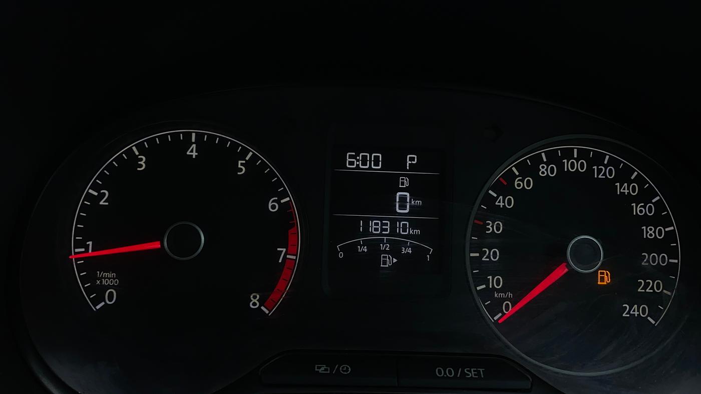 2020 Volkswagen Polo 1.0 GT TSI AT, Petrol, Automatic, 1,18,355 km, Odometer Image
