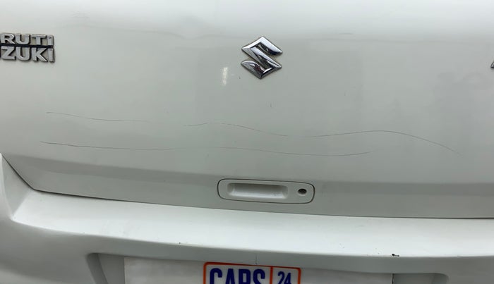 2011 Maruti Swift LXI, Petrol, Manual, 97,383 km, Dicky (Boot door) - Minor scratches