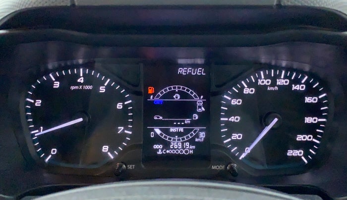 2020 Tata ALTROZ XT 1.2, Petrol, Manual, 27,240 km, Odometer Image