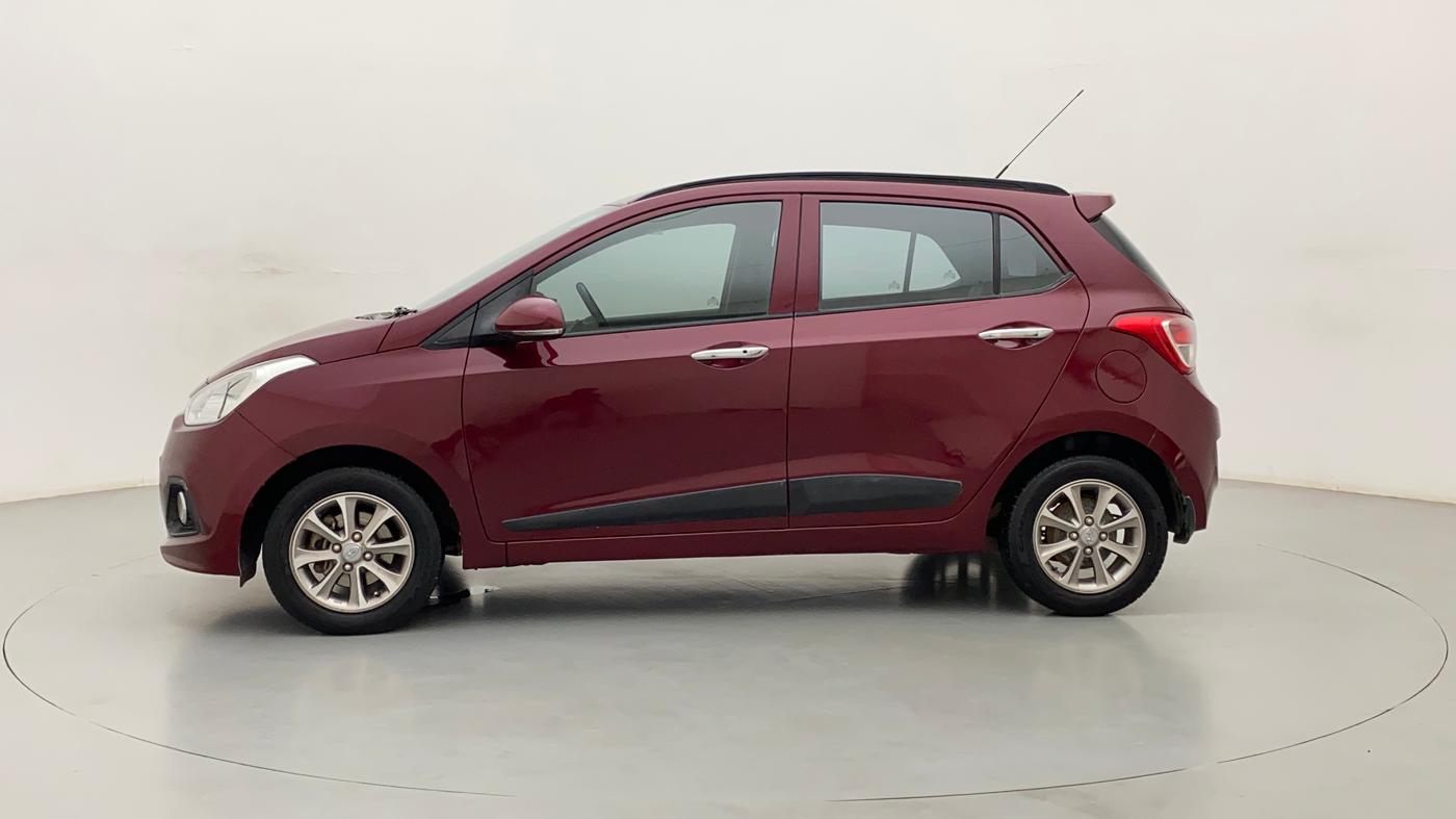 2016 Hyundai Grand i10 ASTA AT 1.2 KAPPA VTVT, Petrol, Automatic, 93,065 km, Left Side