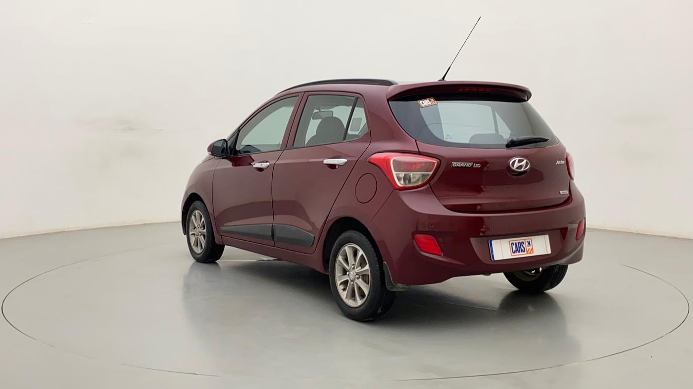 2016 Hyundai Grand i10 ASTA AT 1.2 KAPPA VTVT, Petrol, Automatic, 93,065 km, Left Back Diagonal