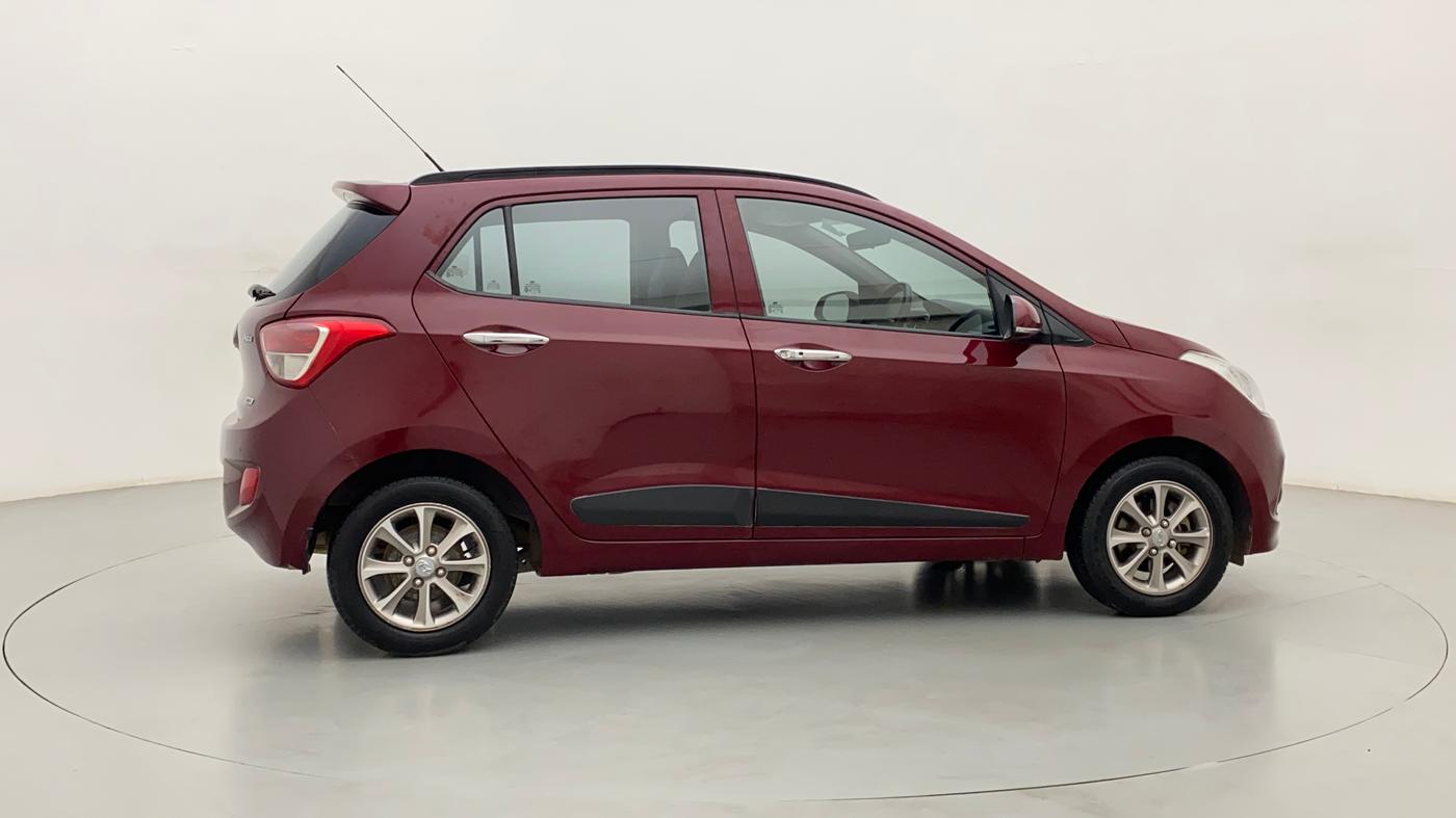 2016 Hyundai Grand i10 ASTA AT 1.2 KAPPA VTVT, Petrol, Automatic, 93,065 km, Right Side View