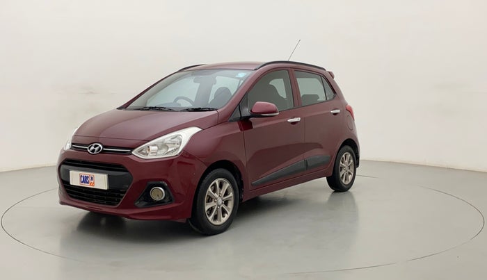 2016 Hyundai Grand i10 ASTA AT 1.2 KAPPA VTVT, Petrol, Automatic, 93,065 km, Left Front Diagonal
