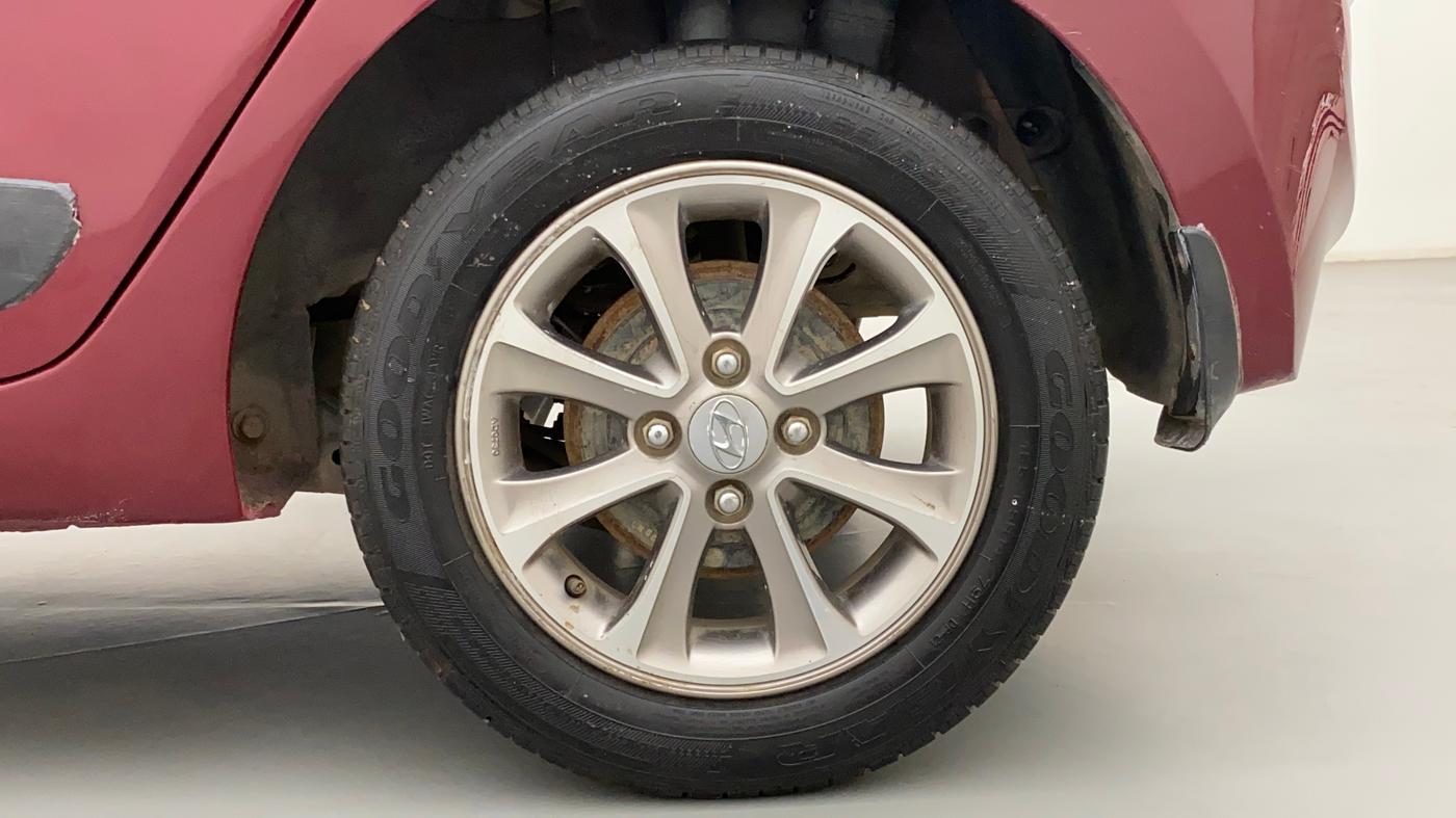 2016 Hyundai Grand i10 ASTA AT 1.2 KAPPA VTVT, Petrol, Automatic, 93,065 km, Left Rear Wheel