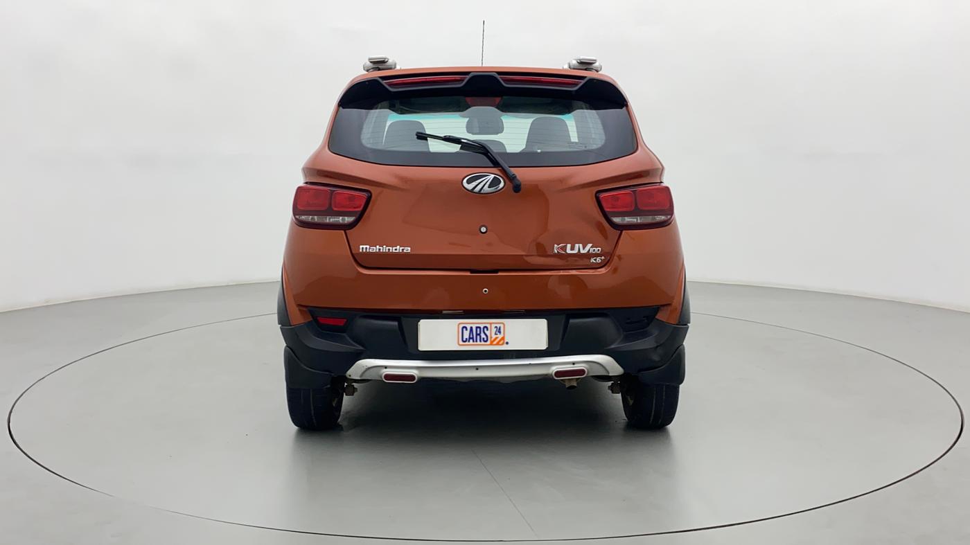 2017 Mahindra Kuv100 K6 PLUS D 6 STR, Diesel, Manual, 1,23,152 km, Back/Rear