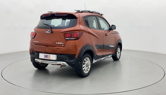 2017 Mahindra Kuv100 K6 PLUS D 6 STR, Diesel, Manual, 1,23,152 km, Right Back Diagonal
