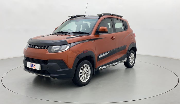 2017 Mahindra Kuv100 K6 PLUS D 6 STR, Diesel, Manual, 1,23,152 km, Left Front Diagonal