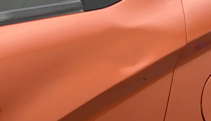 2017 Mahindra Kuv100 K6 PLUS D 6 STR, Diesel, Manual, 1,23,152 km, Rear left door - Slightly dented