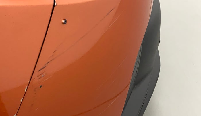 2017 Mahindra Kuv100 K6 PLUS D 6 STR, Diesel, Manual, 1,23,152 km, Front bumper - Minor scratches