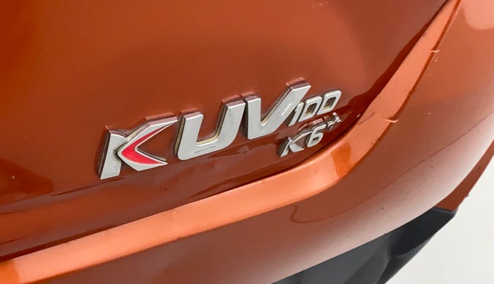 2017 Mahindra Kuv100 K6 PLUS D 6 STR, Diesel, Manual, 1,23,152 km, Dicky (Boot door) - Slightly dented