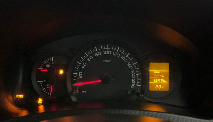2021 Maruti Swift Dzire TOUR S-CNG, CNG, Manual, 56,509 km, Odometer Image