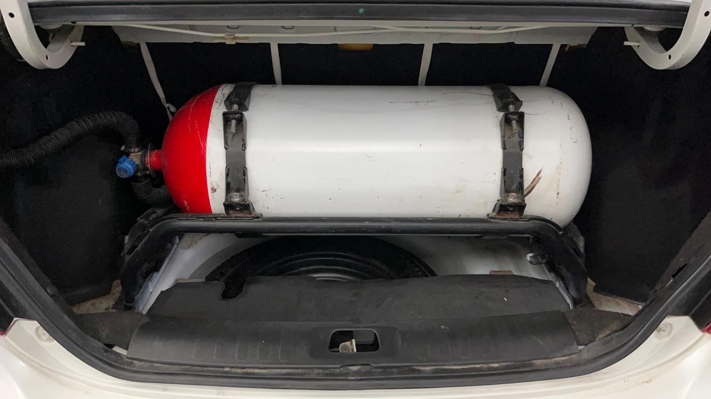 2021 Maruti Swift Dzire TOUR S-CNG, CNG, Manual, 56,509 km, Boot Inside