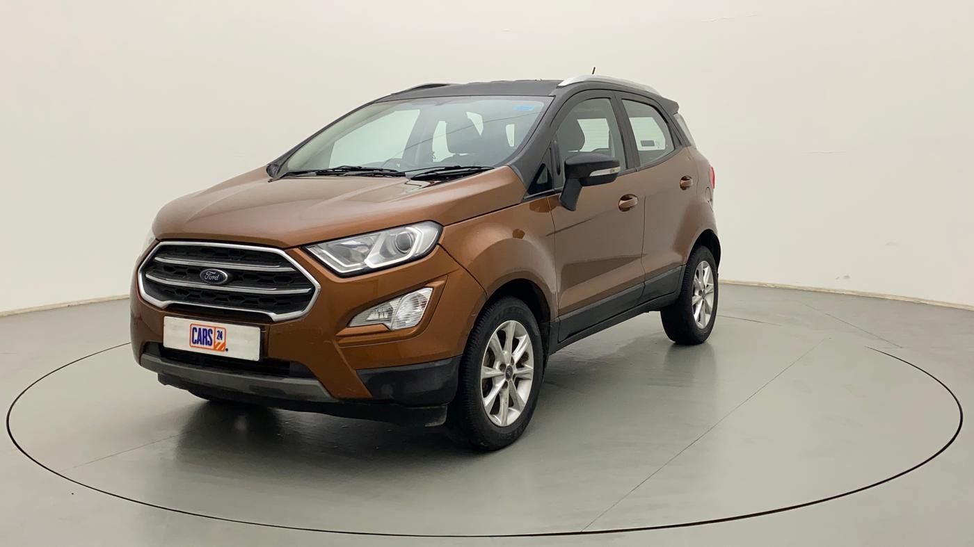 2018 Ford Ecosport TITANIUM 1.5L PETROL, Petrol, Manual, 47,804 km, Left Front Diagonal
