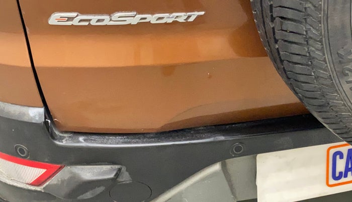 2018 Ford Ecosport TITANIUM 1.5L PETROL, Petrol, Manual, 47,804 km, Dicky (Boot door) - Slightly dented