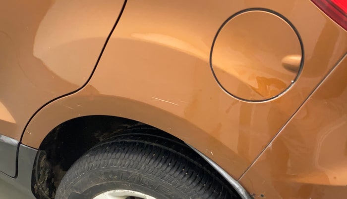 2018 Ford Ecosport TITANIUM 1.5L PETROL, Petrol, Manual, 47,804 km, Left quarter panel - Slightly dented
