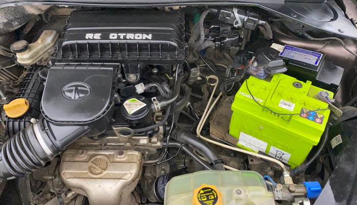 2016 Tata Tiago XZ PETROL, CNG, Manual, 97,724 km, Engine View - Left