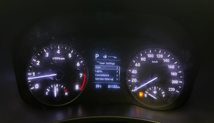 2019 Hyundai Verna 1.6 VTVT SX + AT, Petrol, Automatic, 81,131 km, Odometer Image