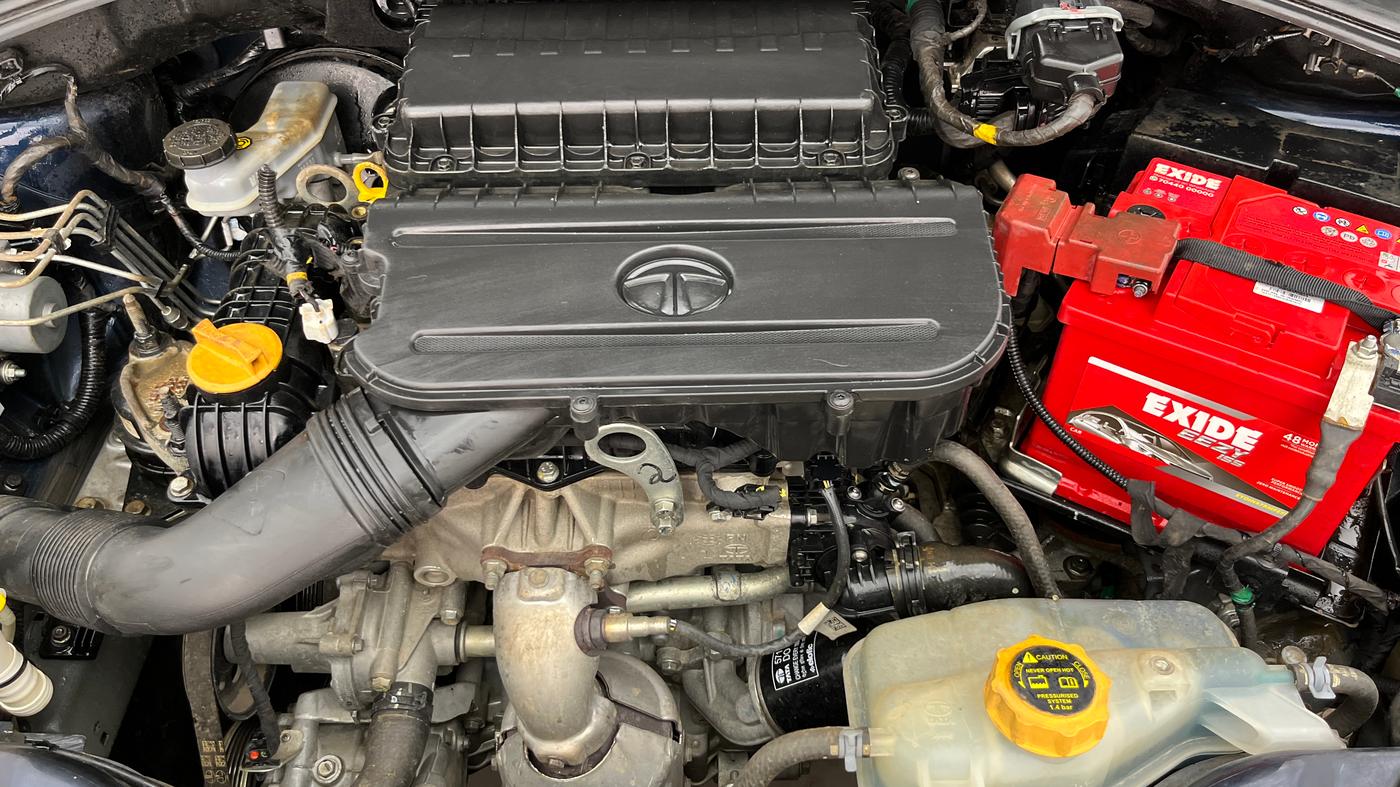 2022 Tata TIGOR XZA PLUS PETROL, Petrol, Automatic, 18,963 km, Engine View