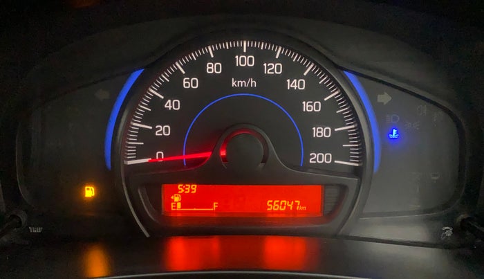 2016 Maruti Baleno SIGMA PETROL 1.2, Petrol, Manual, 56,046 km, Odometer Image