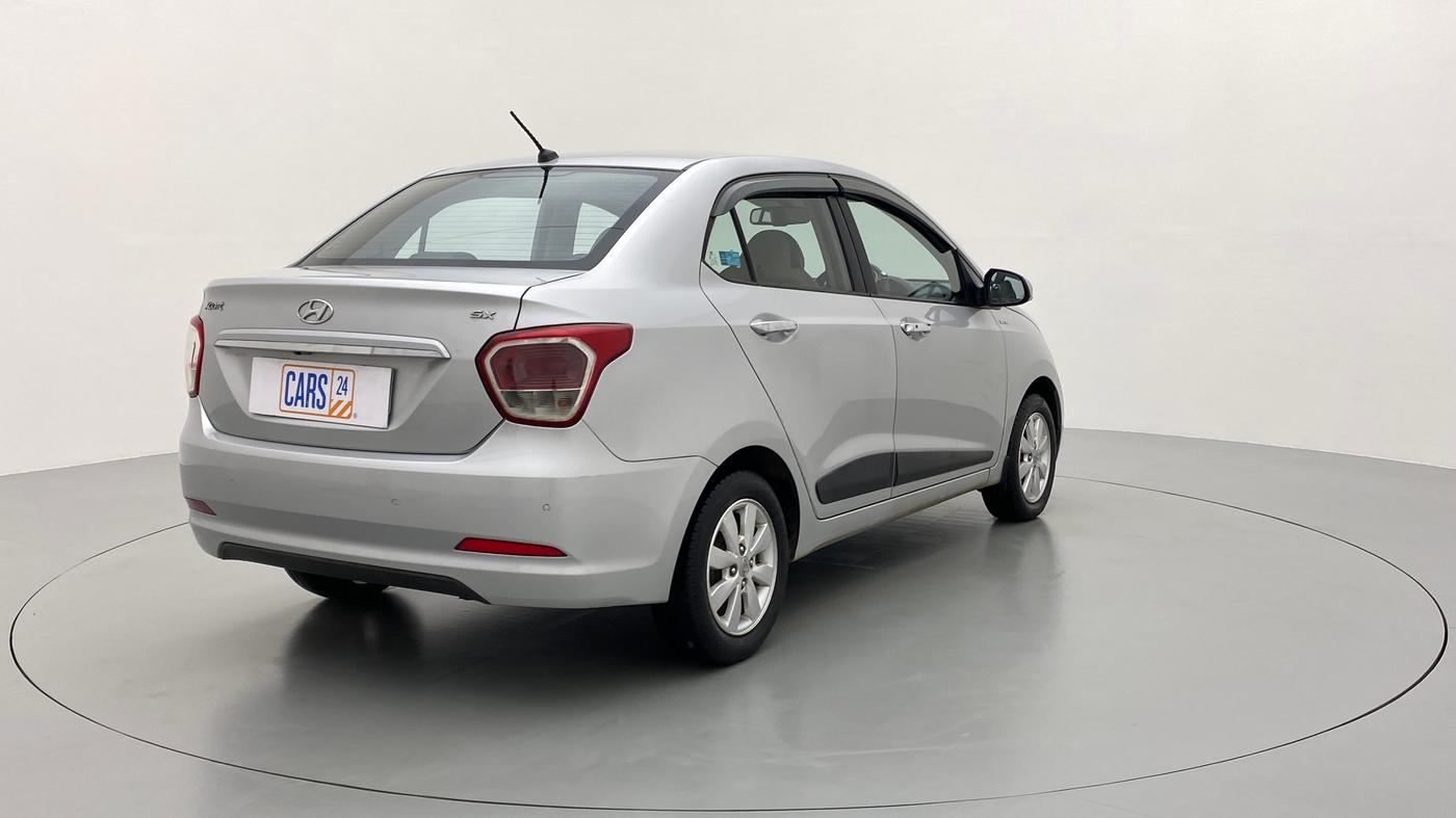 2014 Hyundai Xcent SX 1.2 OPT, Petrol, Manual, 17,724 km, Right Back Diagonal