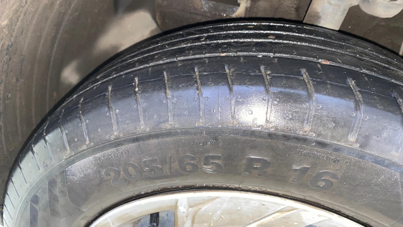 2021 Hyundai Creta EX 1.5 PETROL, Petrol, Manual, 43,769 km, Left Front Tyre Tread