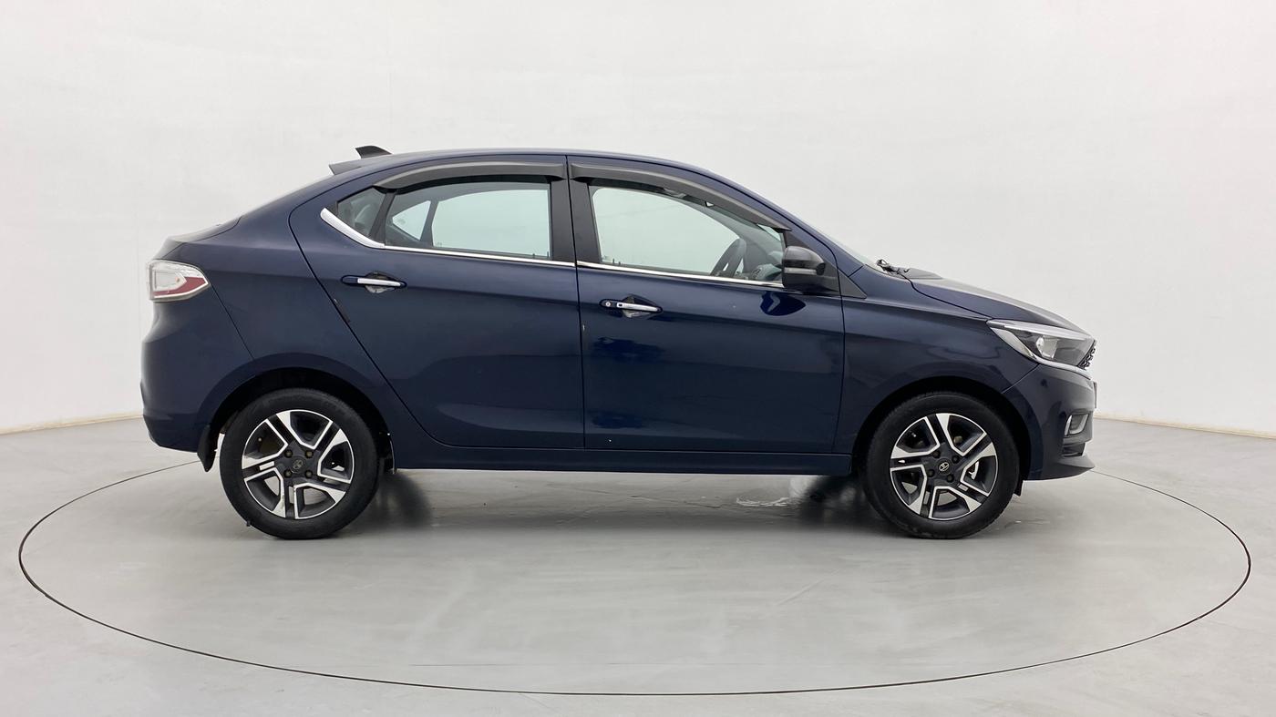 2021 Tata TIGOR XZ PLUS PETROL, Petrol, Manual, 70,451 km, Right Side View