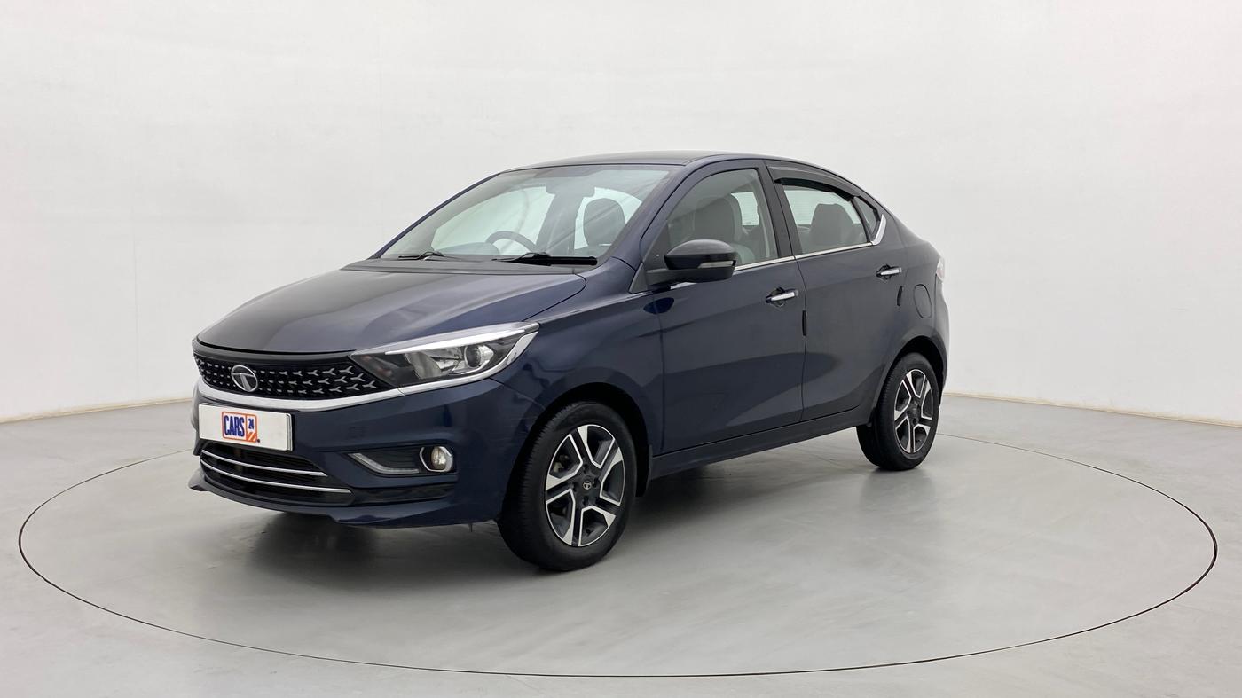 2021 Tata TIGOR XZ PLUS PETROL, Petrol, Manual, 70,451 km, Left Front Diagonal