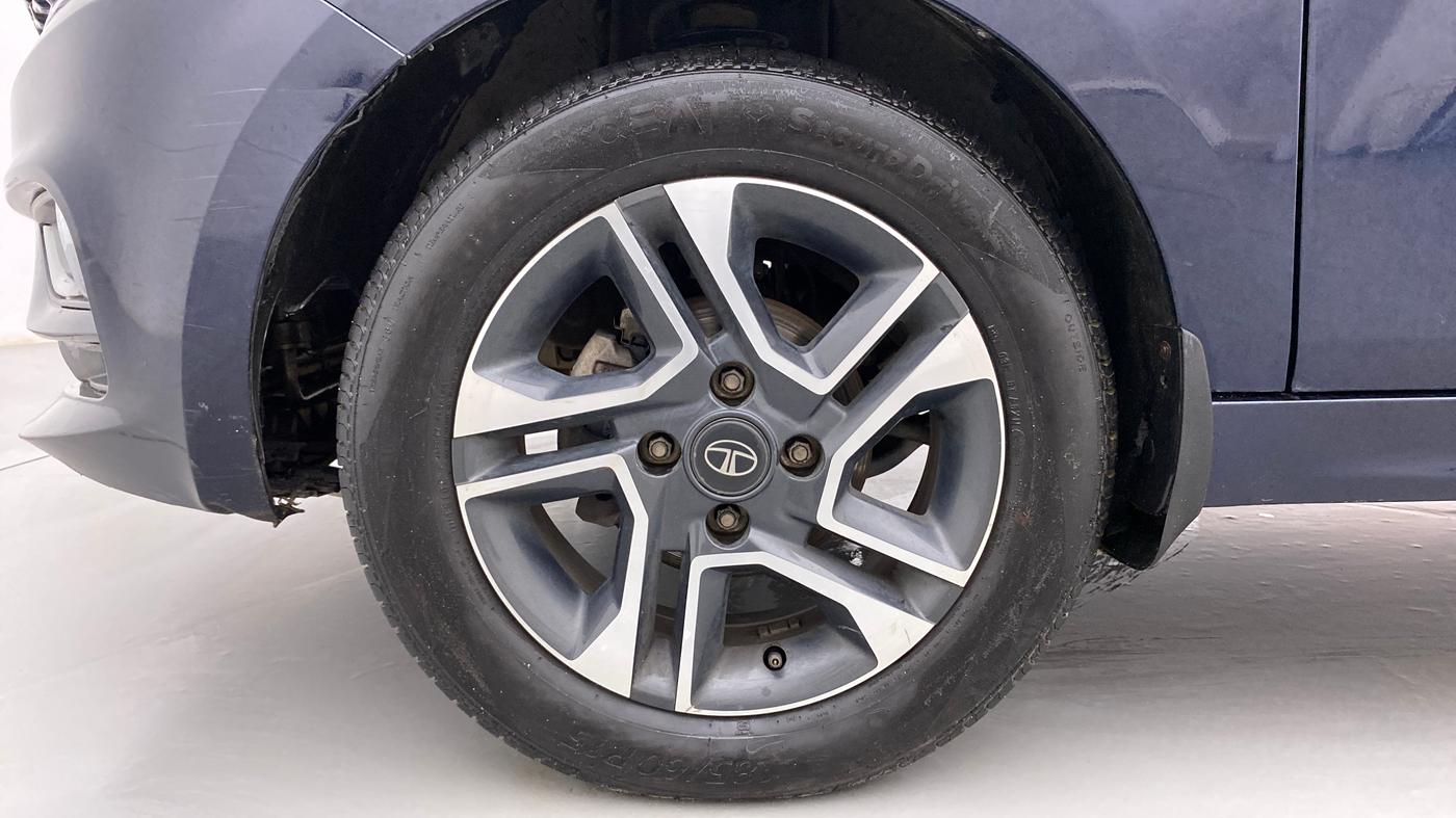 2021 Tata TIGOR XZ PLUS PETROL, Petrol, Manual, 70,451 km, Left Front Wheel