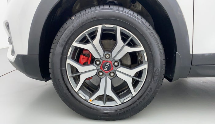 2020 KIA SELTOS GTX 1.4 GDI AT PETROL, Petrol, Automatic, 13,689 km, Left Front Wheel