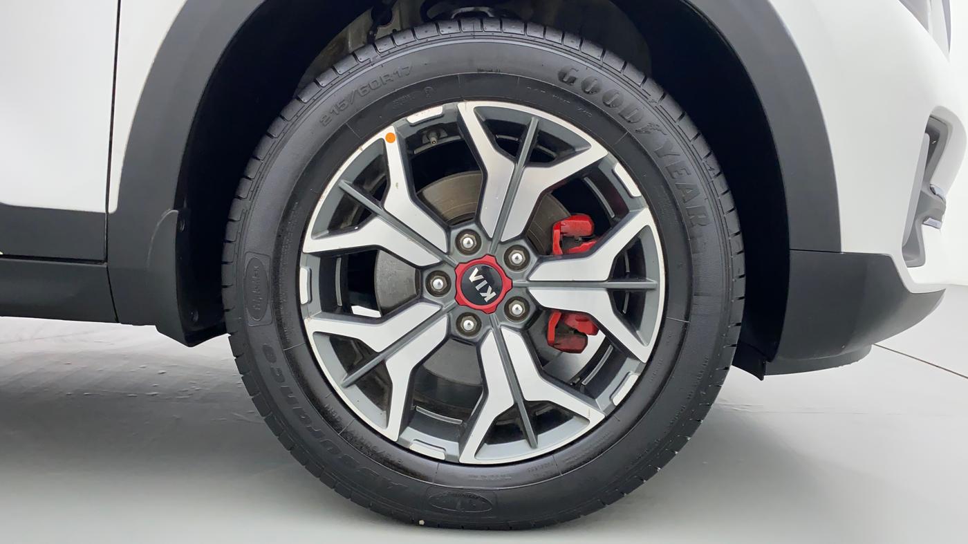 2020 KIA SELTOS GTX 1.4 GDI AT PETROL, Petrol, Automatic, 13,689 km, Right Front Wheel