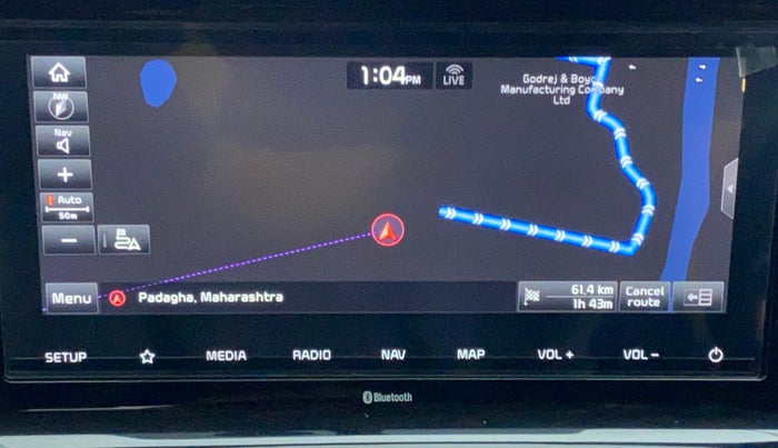 2020 KIA SELTOS GTX 1.4 GDI AT PETROL, Petrol, Automatic, 13,689 km, Navigation System