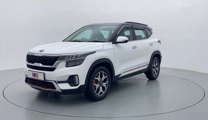 2020 KIA SELTOS GTX 1.4 GDI AT PETROL, Petrol, Automatic, 13,689 km, Left Front Diagonal