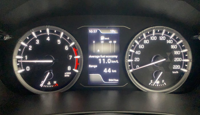 2023 Maruti Grand Vitara DELTA SMART HYBRID, Petrol, Manual, 9,593 km, Odometer Image