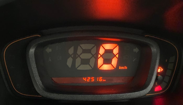 2017 Renault Kwid 1.0 RXT, Petrol, Manual, 42,516 km, Odometer Image