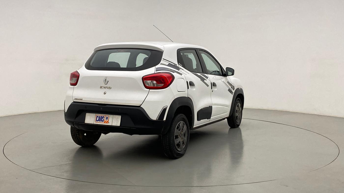 2017 Renault Kwid 1.0 RXT, Petrol, Manual, 42,516 km, Right Back Diagonal