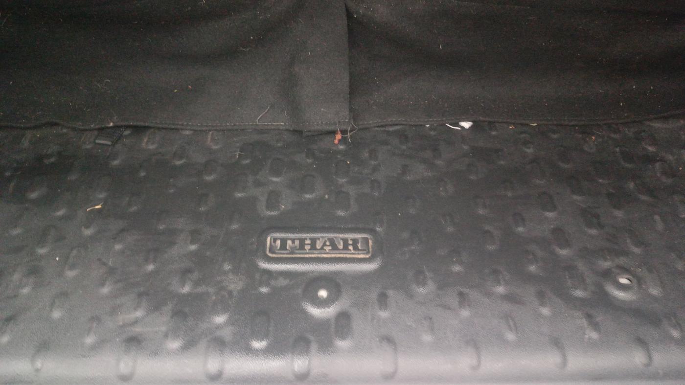 2021 Mahindra Thar LX HARD TOP 4WD MT, Diesel, Manual, 75,743 km, Boot Inside