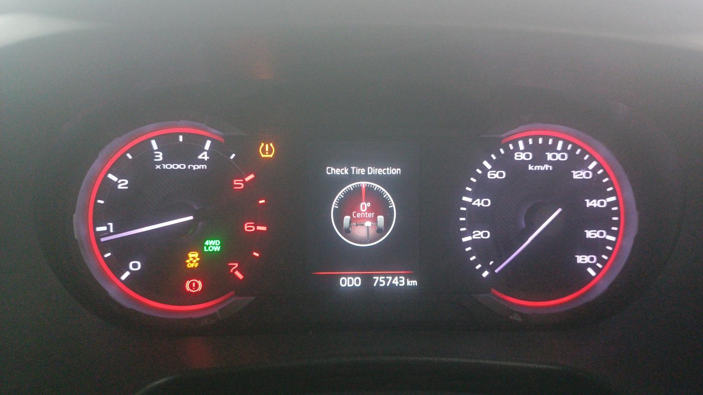 2021 Mahindra Thar LX HARD TOP 4WD MT, Diesel, Manual, 75,743 km, Odometer Image