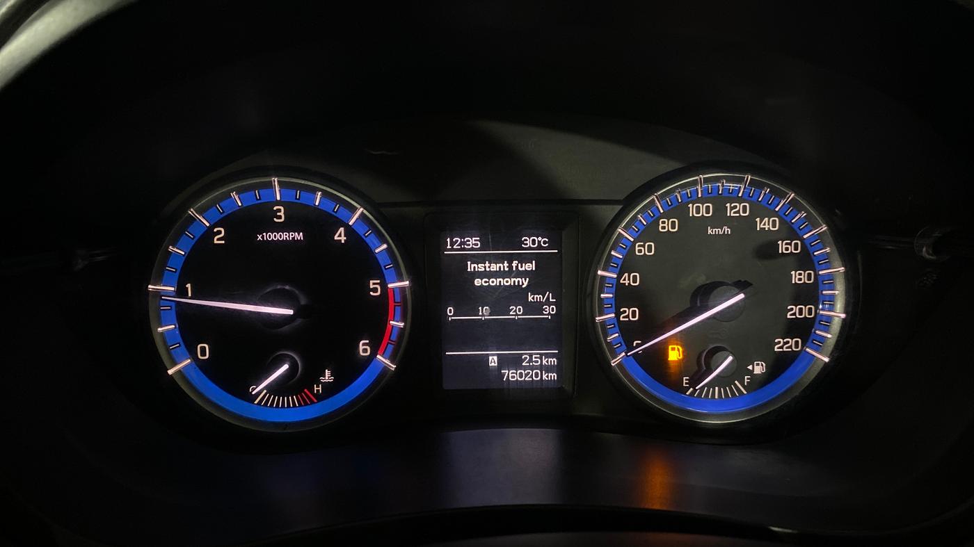 2016 Maruti S Cross ALPHA 1.3, Diesel, Manual, 76,018 km, Odometer Image