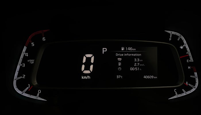 2022 KIA SONET GTX PLUS 1.5 AT, Diesel, Automatic, 40,605 km, Odometer Image